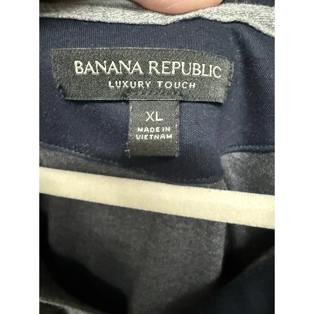 Banana Republic Luxury Touch Long Sleeve Hooded Pullover Men's XL
